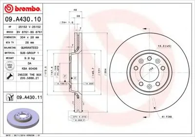Тормозной диск COATED DISC LINE BREMBO купить