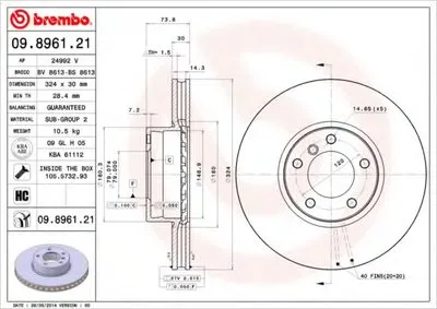 Тормозной диск COATED DISC LINE AP купить