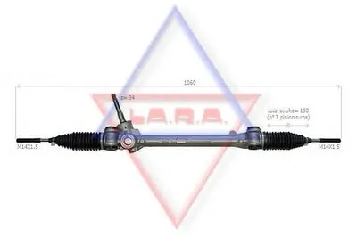 Рулевой механизм LA.R.A. купить