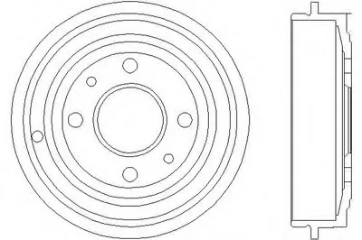 Тормозной барабан HELLA купить