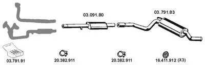 Система выпуска ОГ EBERSPÄCHER купить