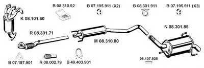 Система выпуска ОГ EBERSPÄCHER купить