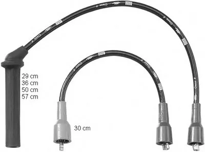 Комплект проводов зажигания BERU купить