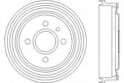 Тормозной барабан TEXTAR купить