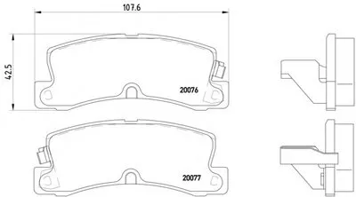 Комплект тормозных колодок, дисковый тормоз HELLA PAGID купить