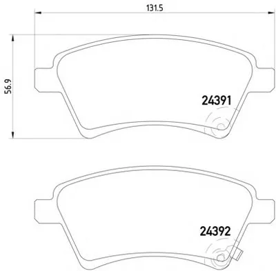 Комплект тормозных колодок, дисковый тормоз HELLA PAGID купить