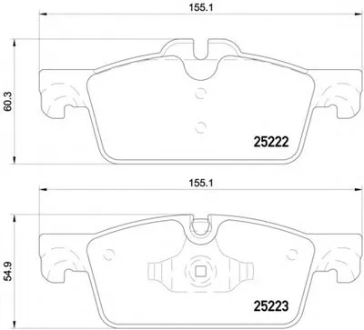 Комплект тормозных колодок, дисковый тормоз HELLA PAGID купить