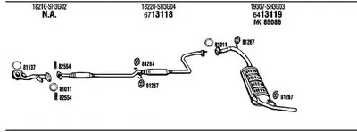 Система выпуска ОГ WALKER купить