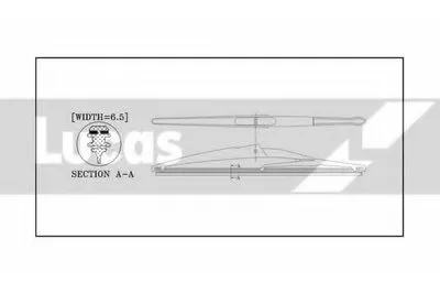 Щетка стеклоочистителя LUCAS ELECTRICAL купить