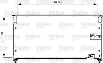 Конденсатор, кондиционер VALEO купить