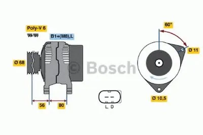 Генератор BOSCH купить