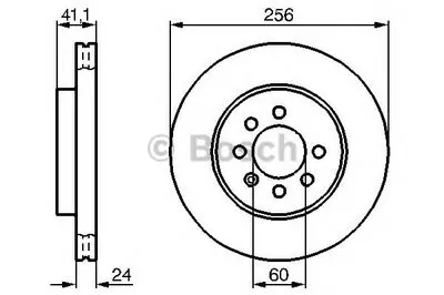 Тормозной диск BOSCH купить