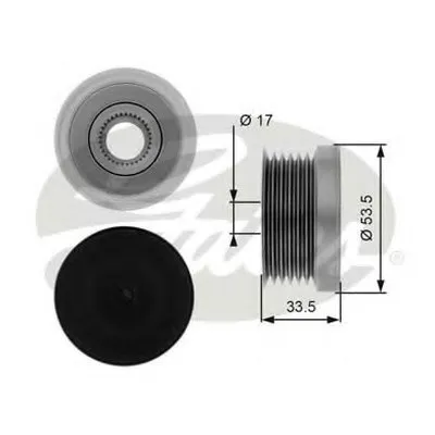 Механизм свободного хода генератора DriveAlign® GATES купить