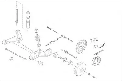 Подвеска колеса MONROE купить