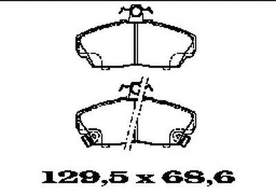 Комплект тормозных колодок, дисковый тормоз FTE купить