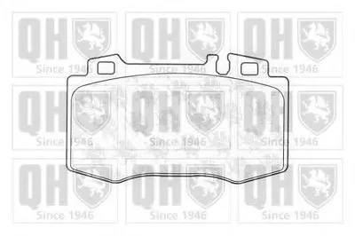 Комплект тормозных колодок, дисковый тормоз QUINTON HAZELL купить