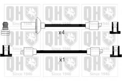 Комплект проводов зажигания CI QUINTON HAZELL купить