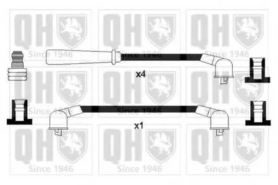 Комплект проводов зажигания CI QUINTON HAZELL купить
