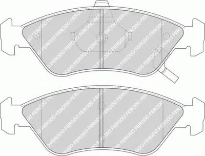 Комплект тормозных колодок, дисковый тормоз PREMIER FERODO купить
