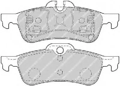 Комплект тормозных колодок, дисковый тормоз PREMIER FERODO купить