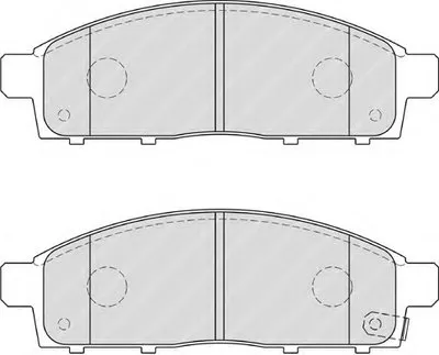 Комплект тормозных колодок, дисковый тормоз PREMIER FERODO купить