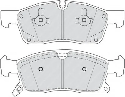 Комплект тормозных колодок, дисковый тормоз PREMIER FERODO купить