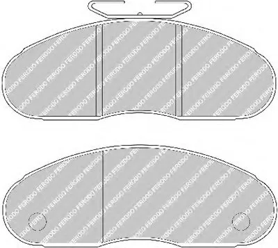 Комплект тормозных колодок, дисковый тормоз PREMIER FERODO купить