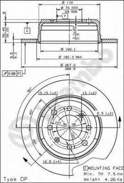 Тормозной диск AP купить