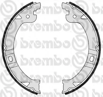 Комплект тормозных колодок, стояночная тормозная система BREMBO купить