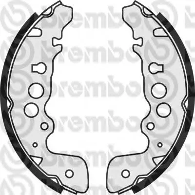 Комплект тормозных колодок BREMBO купить
