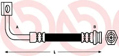 Тормозной шланг BREMBO купить