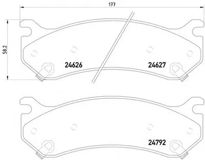 Комплект тормозных колодок, дисковый тормоз MINTEX купить