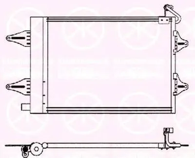 Конденсатор, кондиционер KLOKKERHOLM купить