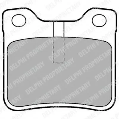 Комплект тормозных колодок, дисковый тормоз DELPHI купить