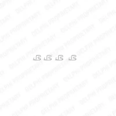 Комплектующие, колодки дискового тормоза DELPHI купить