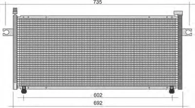 Конденсатор, кондиционер MAGNETI MARELLI купить