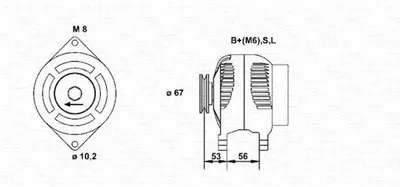 Генератор MAGNETI MARELLI купить