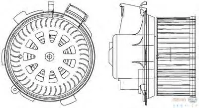 Вентиляция салона BEHR HELLA SERVICE купить