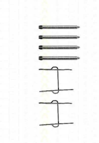 Комплектующие, колодки дискового тормоза TRISCAN купить
