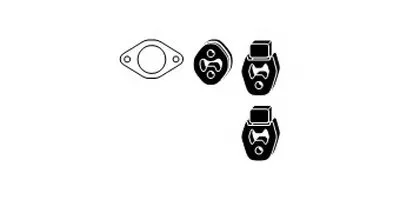 Монтажный комплект, система выпуска HJS купить