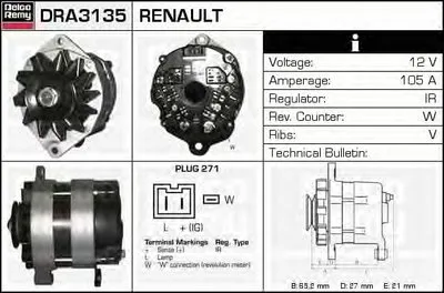 Генератор Remanufactured REMY (Light Duty) DELCO REMY купить