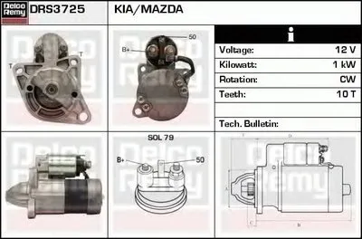Стартер Remanufactured REMY (Light Duty) DELCO REMY купить