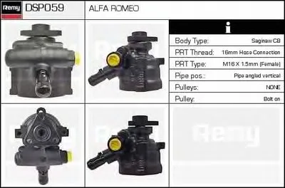 Гидравлический насос, рулевое управление Remanufactured REMY (Multiline) DELCO REMY купить