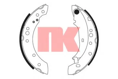Комплект тормозных колодок NK купить