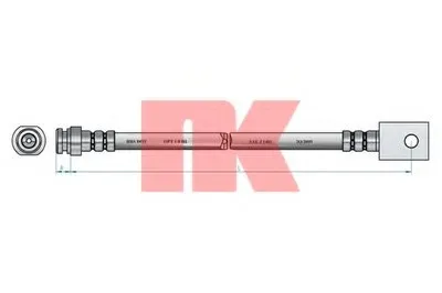 Тормозной шланг NK купить