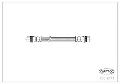 Тормозной шланг CORTECO купить