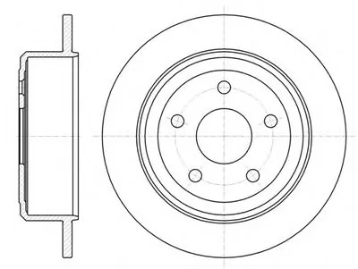 Тормозной диск REMSA купить