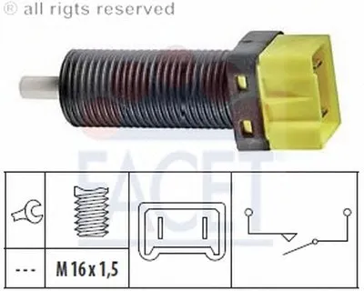 Выключатель, привод сцепления (Tempomat) FACET купить