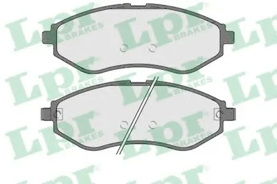 Комплект тормозных колодок, дисковый тормоз LPR купить