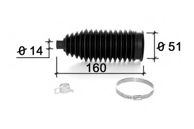 Комплект пылника, рулевое управление OCAP купить